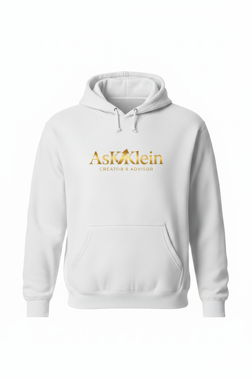 AsK Klein White Hoodie